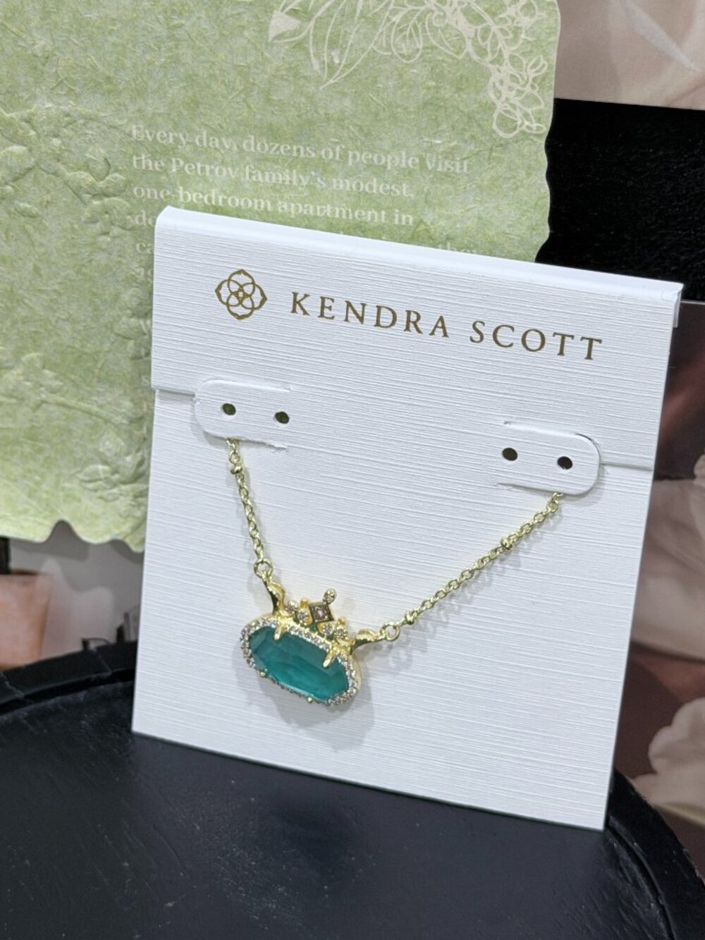 Kendra Scott Crown Pendant Necklace